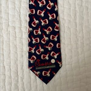 Chick-fil-A Charity Championship Golf Pattern Tie